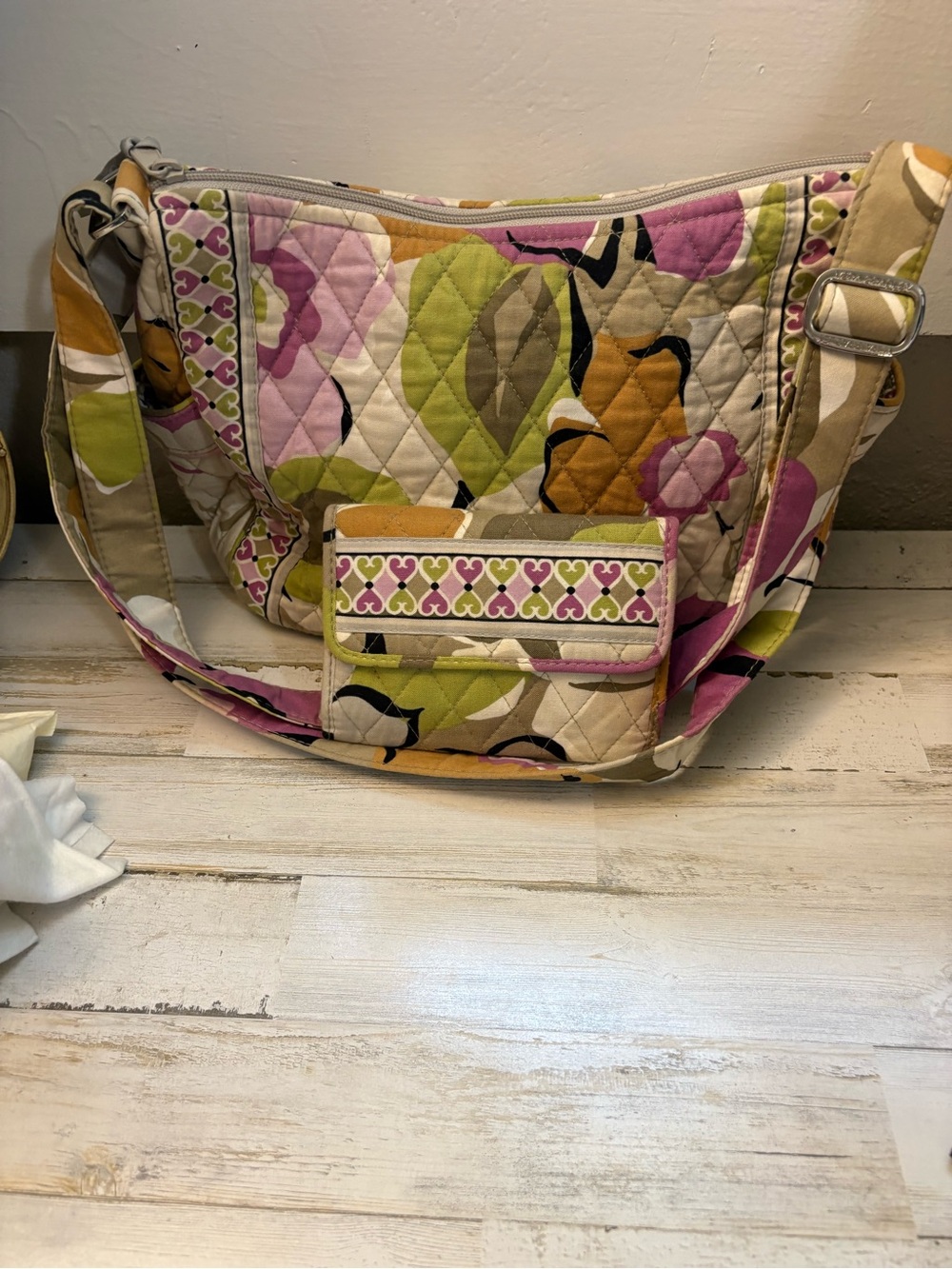 Vera Bradley Portebello Road design with matching wallet